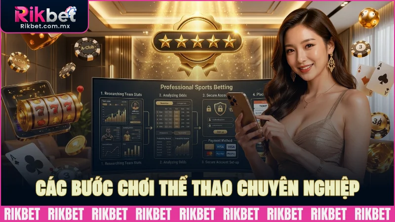 Các bước chơi thể thao chuyên nghiệp ngay lần đâu