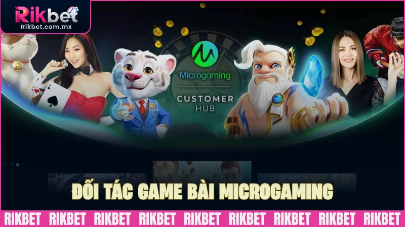 Đối tác sảnh game bài Microgaming