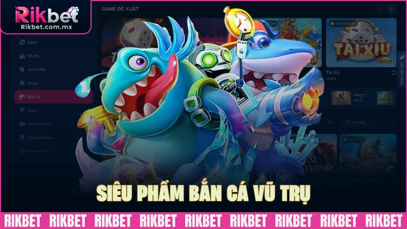 Siêu phẩm Bắn Cá Vũ Trụ được lòng hội viên tham gia