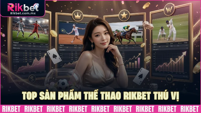 Top sản phẩm thể thao RIKBET thú vị nên chơi