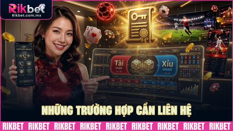 Những trường hợp cần liên hệ đơn vị hỗ trợ